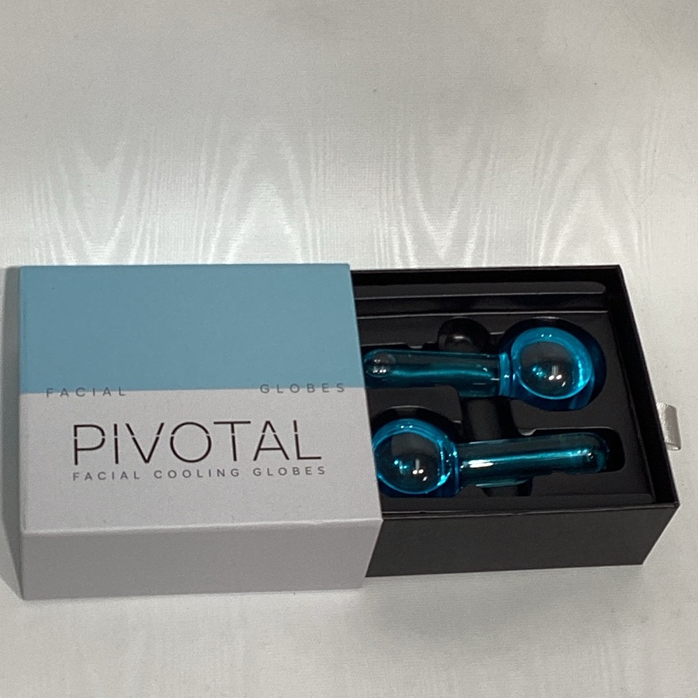Pivotal Facial Cooling Globes Put in Freezer